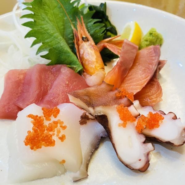 Assorted sashimi small/large
