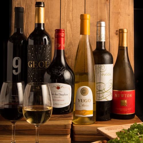 Wine lovers, gather ★25 types of wine bottles selected from all over the world, mainly from California