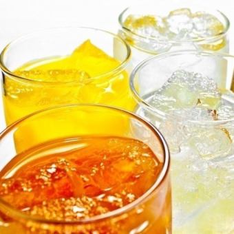 ソフトドリンク飲み放題　※来店されてからでもつけられます