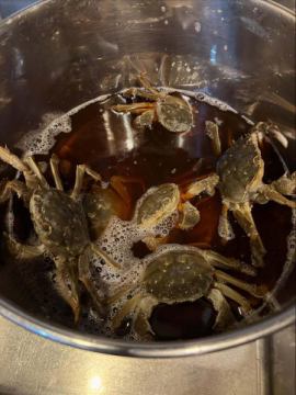 上海蟹🦀
今年も美味