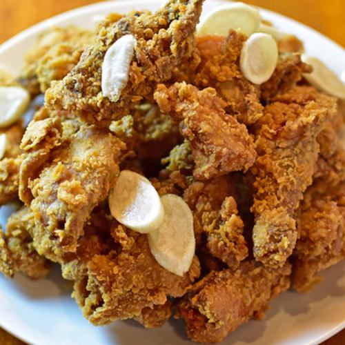 fried chicken with bone