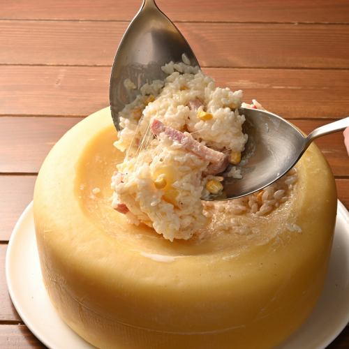 ピエモンテ名物 トリュフチーズリゾット