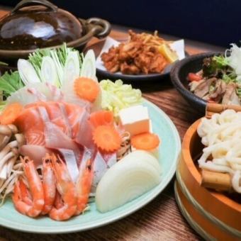 【飲み放題付】海鮮寄せ鍋コース