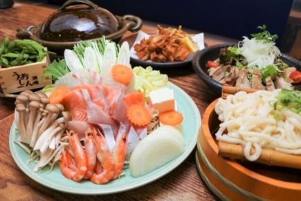 【飲み放題付】海鮮寄せ鍋コース