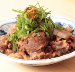 牛すじの土手焼き