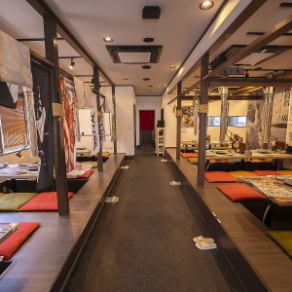 アットホームな店内は、全62席の広々とした空間。貸切にも対応しておりますので、会社の宴会や打ち上げ、歓送迎会など幅広いシーンでご利用いただけます。お集まりに最適なお肉の盛り合わせなどもございますので、心ゆくまで酒宴のひとときをお楽しみください。