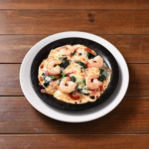 【番茄醬底】濃鬱起司蝦仁多利亞