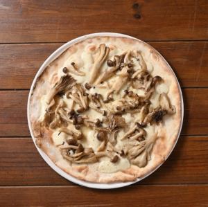 【原創蔬菜披薩】蘑菇多的披薩