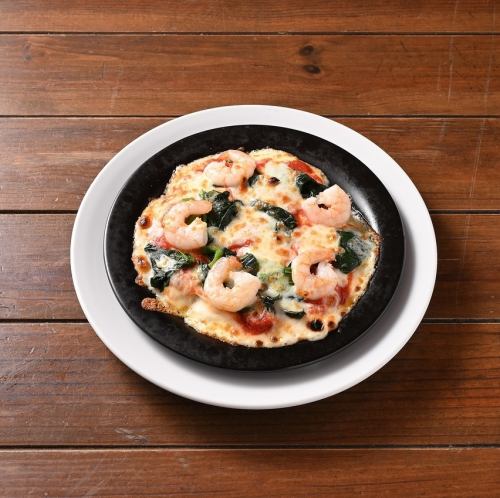 濃厚チーズの海老ドリア