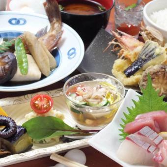 和牛肉料理や瀬戸内鯛しゃぶ・車海老まで贅沢に旬ものを...特別コース9900円