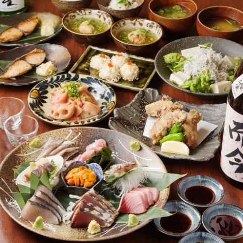 種類繁多的魚類，隨季節更迭！