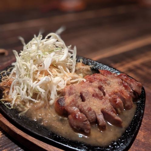 厚切岩酒豬肉薑汁炒菜