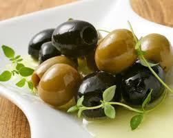 Chef's recommended marinated olives and pickles