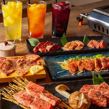 飲み放題付きコースで絶品のお肉とお酒を楽しんでください♪