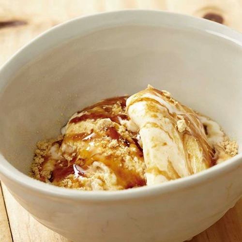 Honey and Soybean Flour Ice Cream / Brown Sugar and Soybean Flour Ice Cream