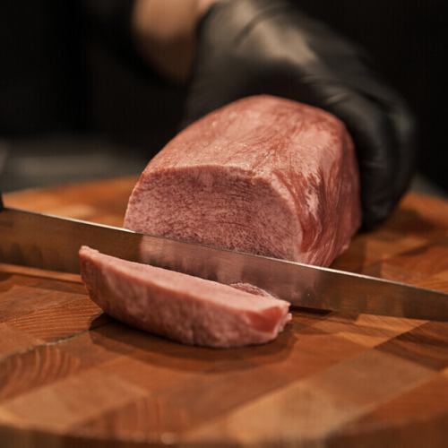 Wagyu beef tongue platter (thick cut, green onion tongue, crunchy tongue)