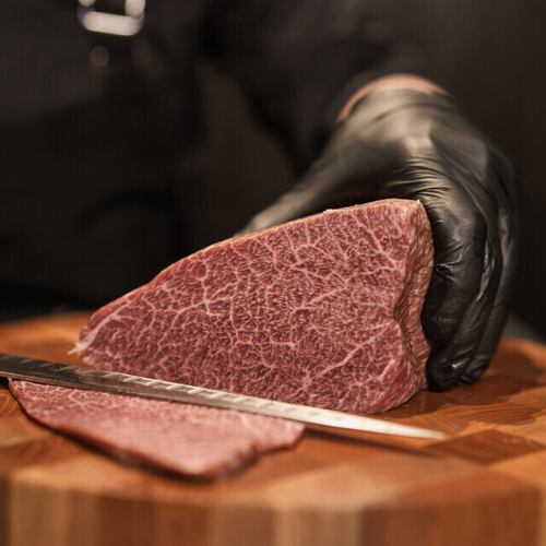 Today's Wagyu lean meat