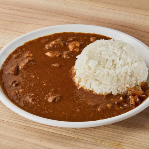 Completely homemade! Akebonoya's beef tendon curry