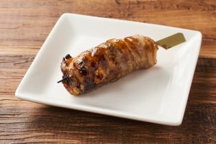 Pork cheese roll skewer