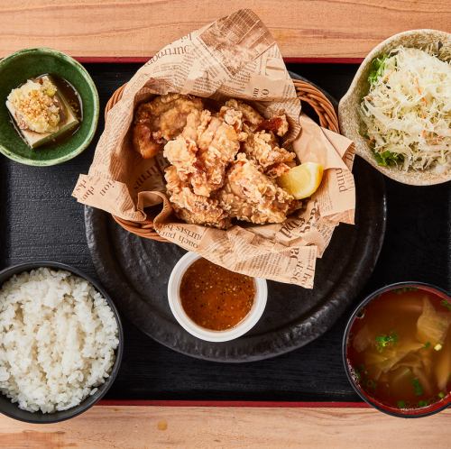 熟成唐揚げ定食