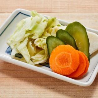 漬物盛り合わせ