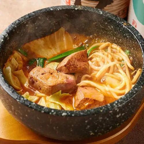 石焼超レバニラ定食