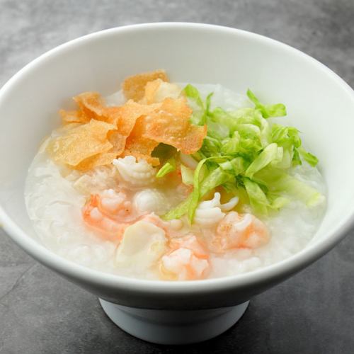 Seafood porridge