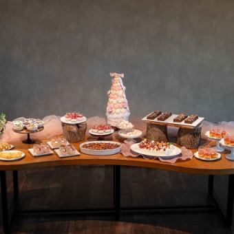 【14:00】　スイーツバーセット（3/2～4/8 平日限定）