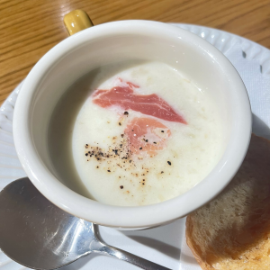 新玉ねぎのポタージュ