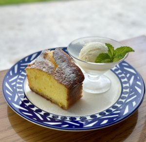 とうもこしのパウンドケーキ