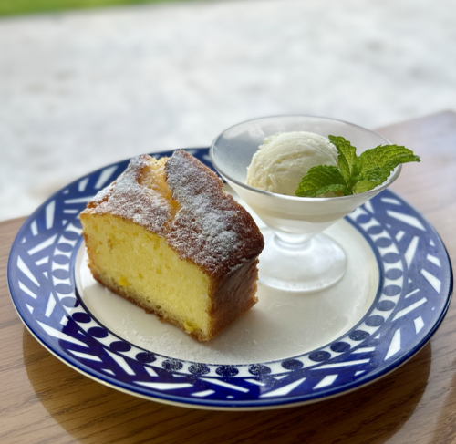 とうもこしのパウンドケーキ