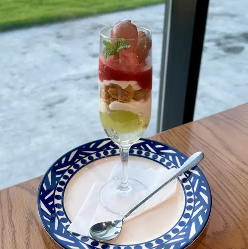 Grape mini parfait
