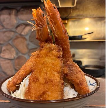 期間限定!1日20食限定!盛りすぎ?!たれかつ丼!