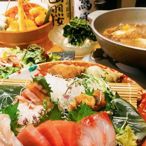 Fresh ingredients from all over Tohoku