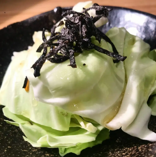 Secret seasoning: delicious salted kelp cabbage