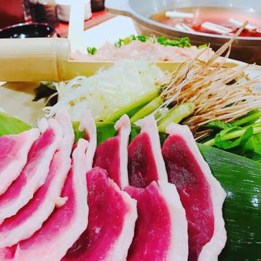 【ホットペッパー限定★】90分飲み放題付「合鴨ロースと仙台セリ鍋コース」5500円(税込)