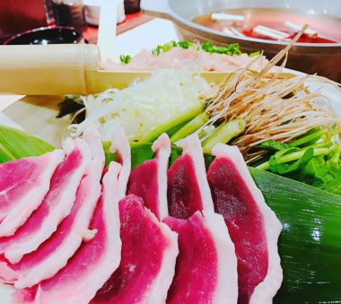 【ホットペッパー限定★】90分飲み放題付「合鴨ロースと仙台セリ鍋コース」5500円(税込)