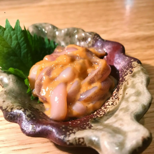 塩竈の藻塩使用!イカの塩辛