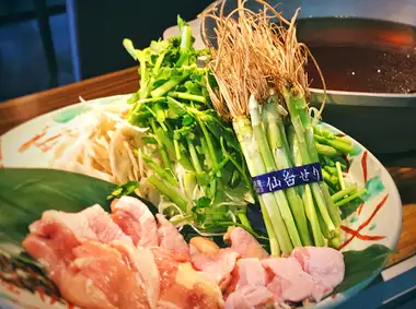 【ホットペッパー限定★】90分飲み放題付！仙台名物「仙台鶏セリ鍋コース」5000円(税込)