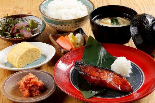 銀だらと胡麻さば膳