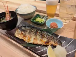 焼き鯖御膳(選べるドリンク付き)