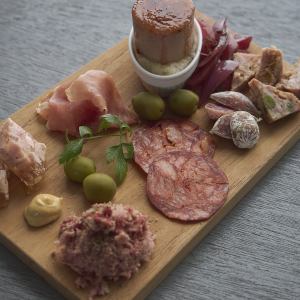 Butcher's charcuterie platter