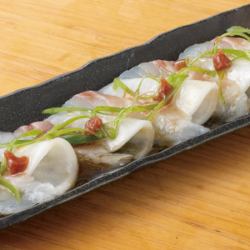 京風鮮魚のカルパッチョ