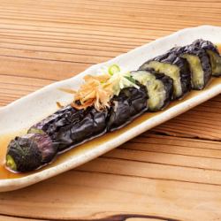 長茄子の揚げ浸し