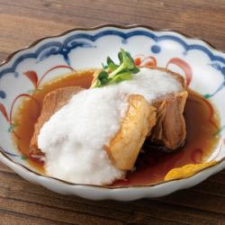 豚角煮 自然薯トロロがけ