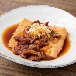 牛肉と豆腐のたいたん