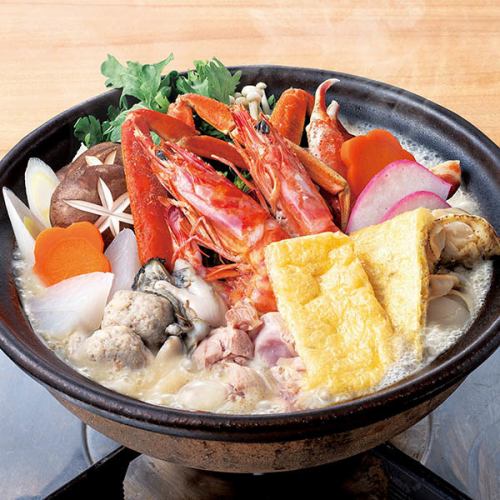 Toji Nabe (Sake Lees Miso) (1 serving)