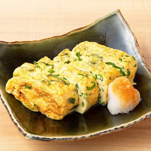 Kujo leek and fried egg