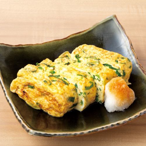 Kujo leek and egg roll