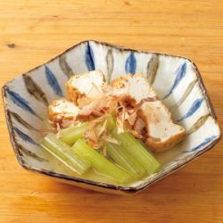 ふきと厚揚げの旨出したいたん